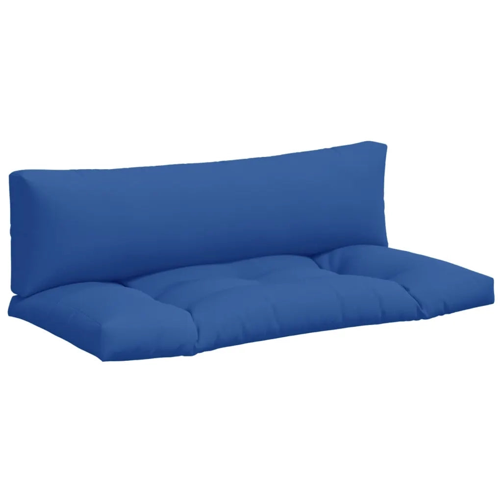 Cuscini per Pallet 2 pz | Cuscini per sedie Blu in Tessuto