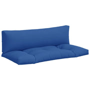 Cuscini per Pallet 2 pz | Cuscini per sedie Blu in Tessuto