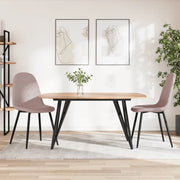 Sedie da Pranzo 2 pz Rosa in Vellutocod mxl 118495