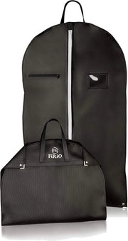 1 x zaino con cinturino da portare [molto buono] - Cappotti premium con chiusura a zip per camicia e abito - Borsa da abito respirante per viaggi e archiviazione