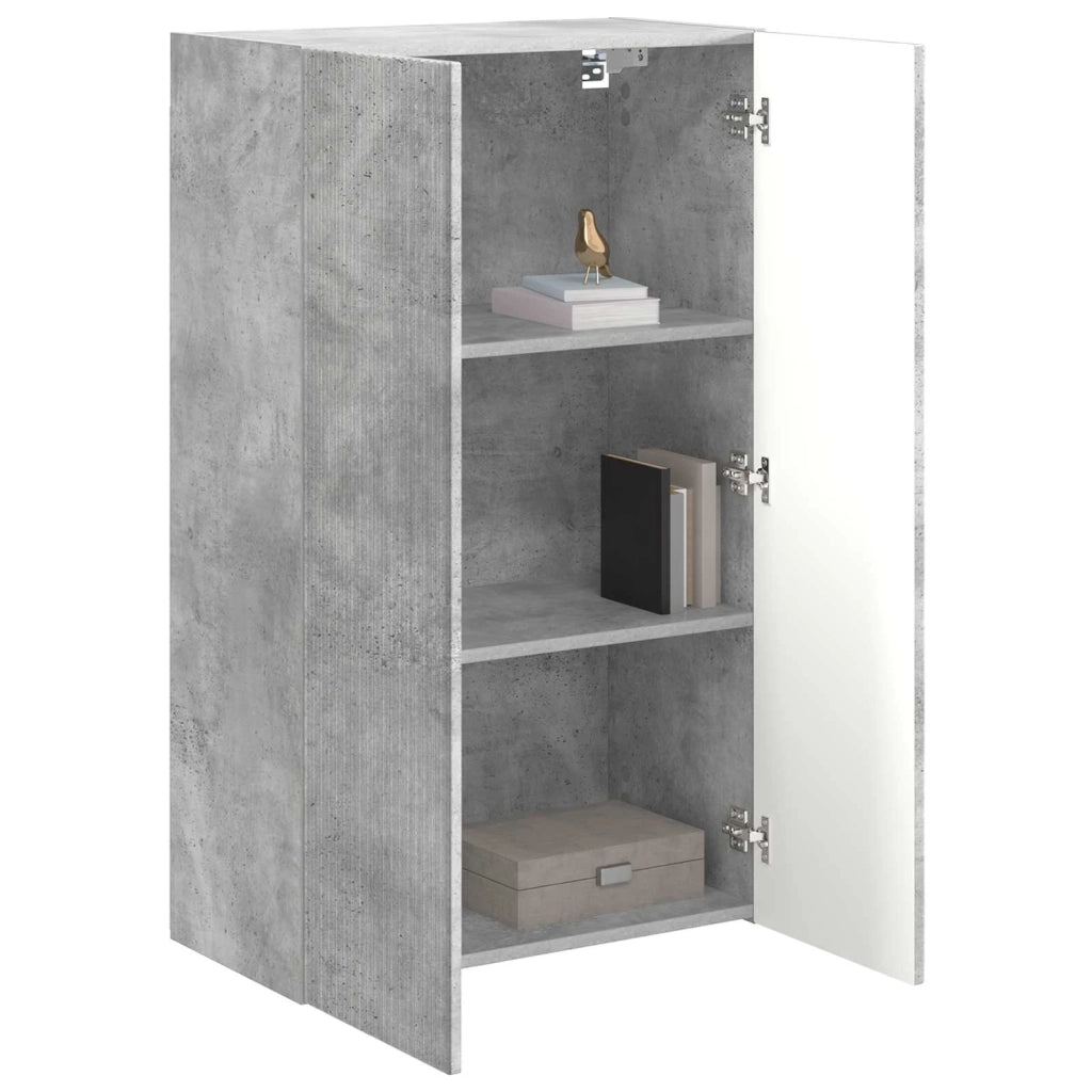 Mobile TV da parete Grigio cemento 59,5 x 31 x 100 cm 892372
