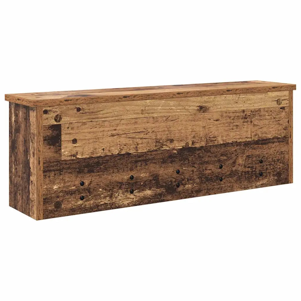 Appendiabiti a muro Legno vecchio 75 x 16 x 26 cm CFW8158889