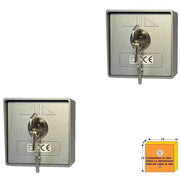 SELETTORI ELETTRICI A CHIAVE - APRE-STOP-CHIUDE Securvera SV-SLADS2CRME