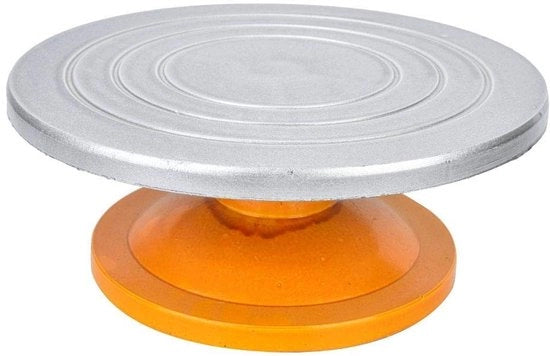 Draaiplateau Stabile Rotazione - Rotazione per Artisti - Piastra di Rotazione per Ceramica - Disco di Modellatura - Piastra di Rotazione Stabile - Facile Manutenzione - Materiale di Alta Qualità - Disco di Rotazione
