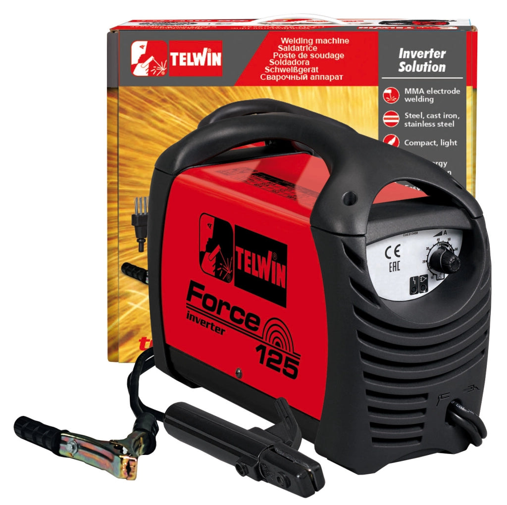 SALDATRICE INVERTER FORCE 125+KIT+VAL.CART.- TELWIN- 1,0 pz