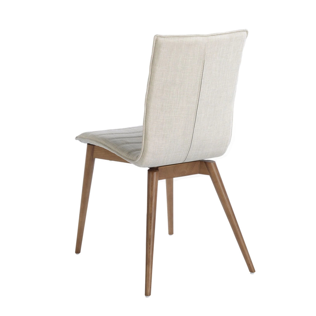 Sedia in tessuto grigio