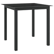 Set Mobili da Pranzo per Giardino 5 pz in Alluminio Antracite 3070633