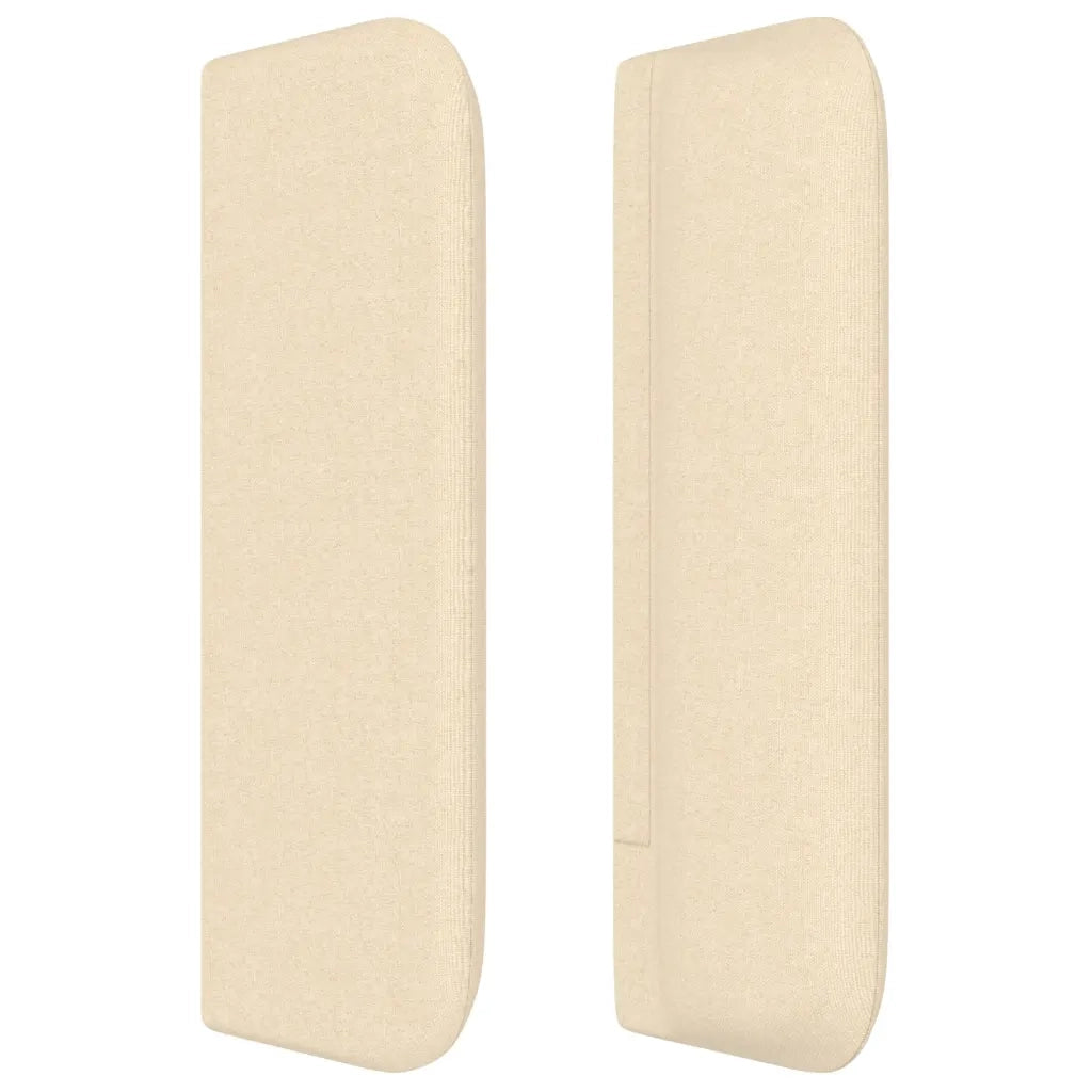 Testiera ad Orecchio Crema 147x16x78/88 cm in Tessuto 3119107