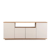Credenza in legno "Arista" - 180 x 44 x 75 cm - Beige