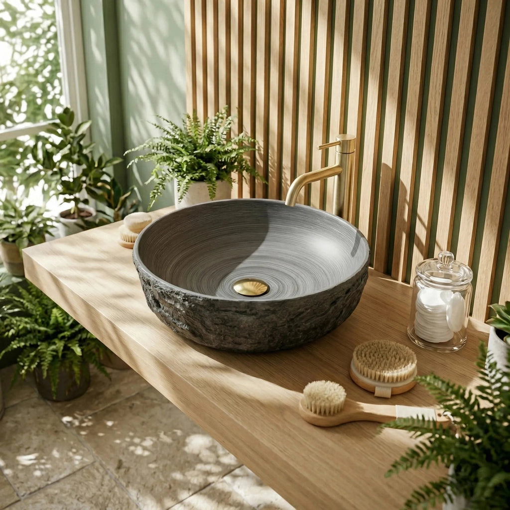 Lavabo Da Appoggio Rea Babilon Silver