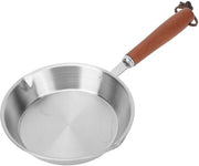 Piastra da Cucina 12 cm - Acciaio Inossidabile - Induzione - Smalto Antitrasferimento - Duraturo - Riscaldamento Uniforme - Cottura