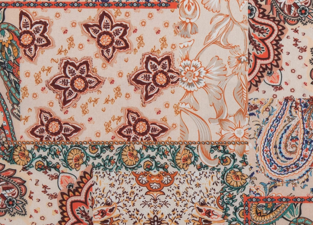 Tappeto Passatoia Cucina Antiscivolo Antimacchia Digitale Sprinty Kashmir - 52x90 - Kashmir