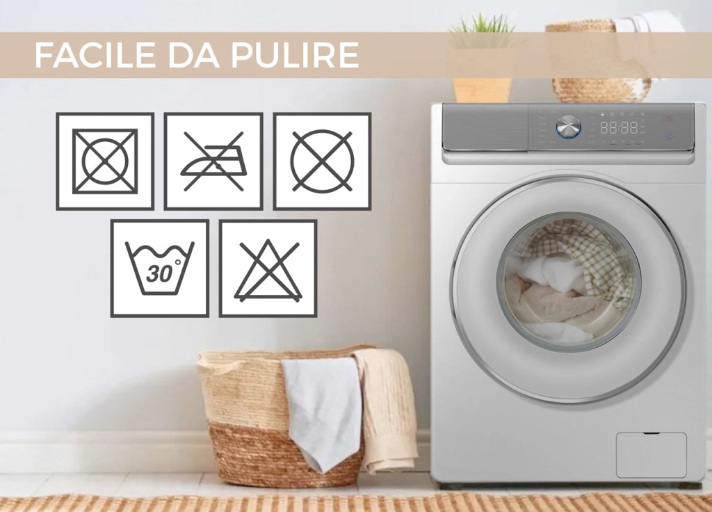 Tappeto Passatoia Cucina Antiscivolo Linea Essenziali By Suardi Tinta Unita Fango - 60x180 - Fango