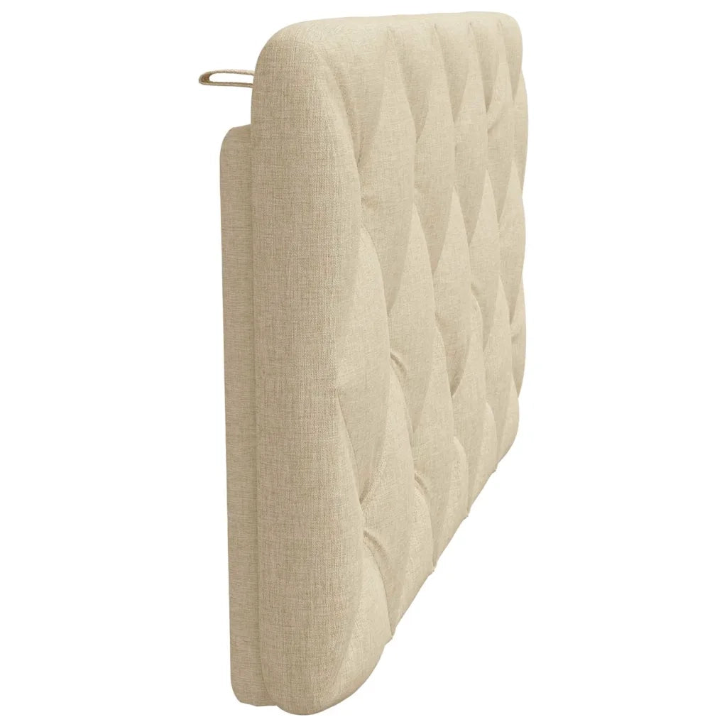 Cuscino Testiera Crema 100 cm in Tessuto 4019210