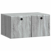 Mobile Porta TV da Muro 59,5 x 41 x 30 cm Sonoma grigio