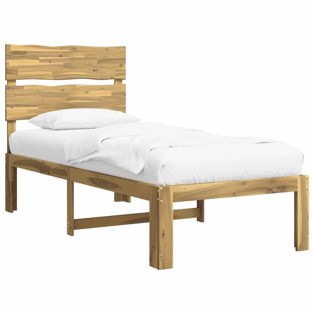 Letto Singolo con Testiera ROSTOCK Bianco 80 x 200 cm 903496