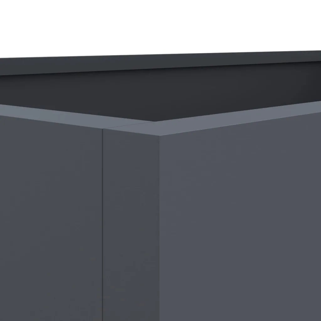 Fioriera Antracite 62x47x46 cm in Acciaio 841603