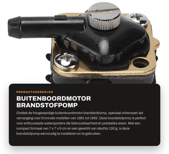 Pompa di carburante elettrica - Sostituzione per motore di bordo - Modello 397839 - 391638 - 395091 - 397274 - Pompa di carburante