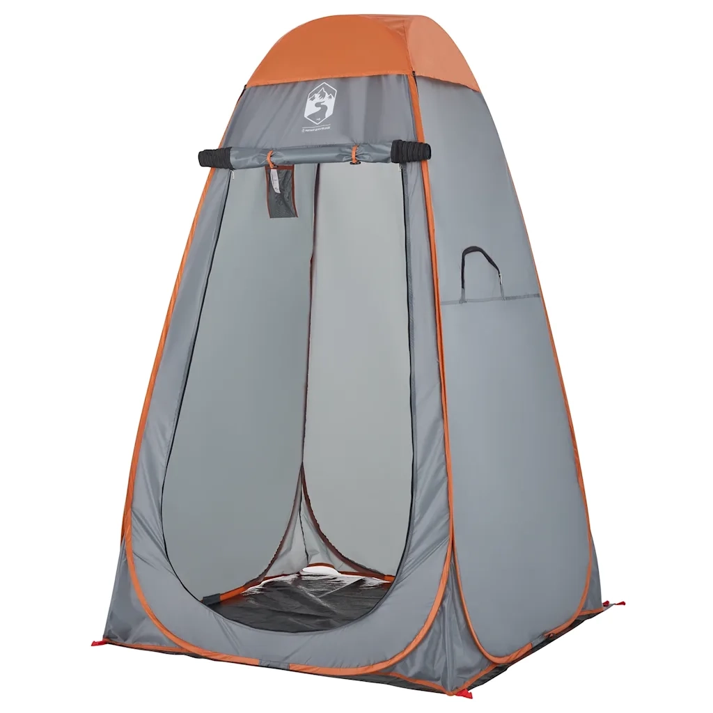 Tenda Privacy Pop-Up - Tenda da esterno Grigio e Arancione Impermeabile 457455