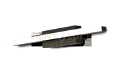 LINEAR-40 Applique da parete o soffitto nero opaco a led 10W dimmerabile  SDD 2800 - 5000k lunghezza 40cm