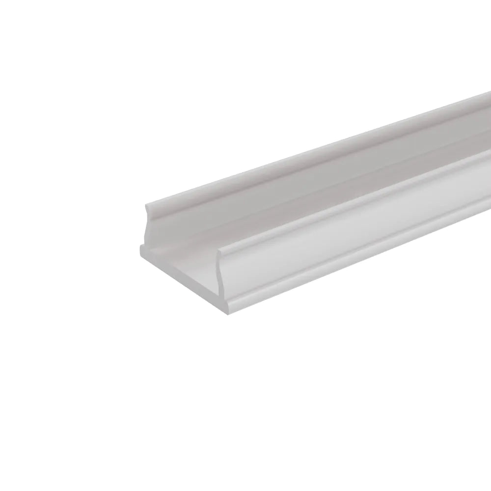 Profilo flessibile in alluminio silver 2mt per striscia led