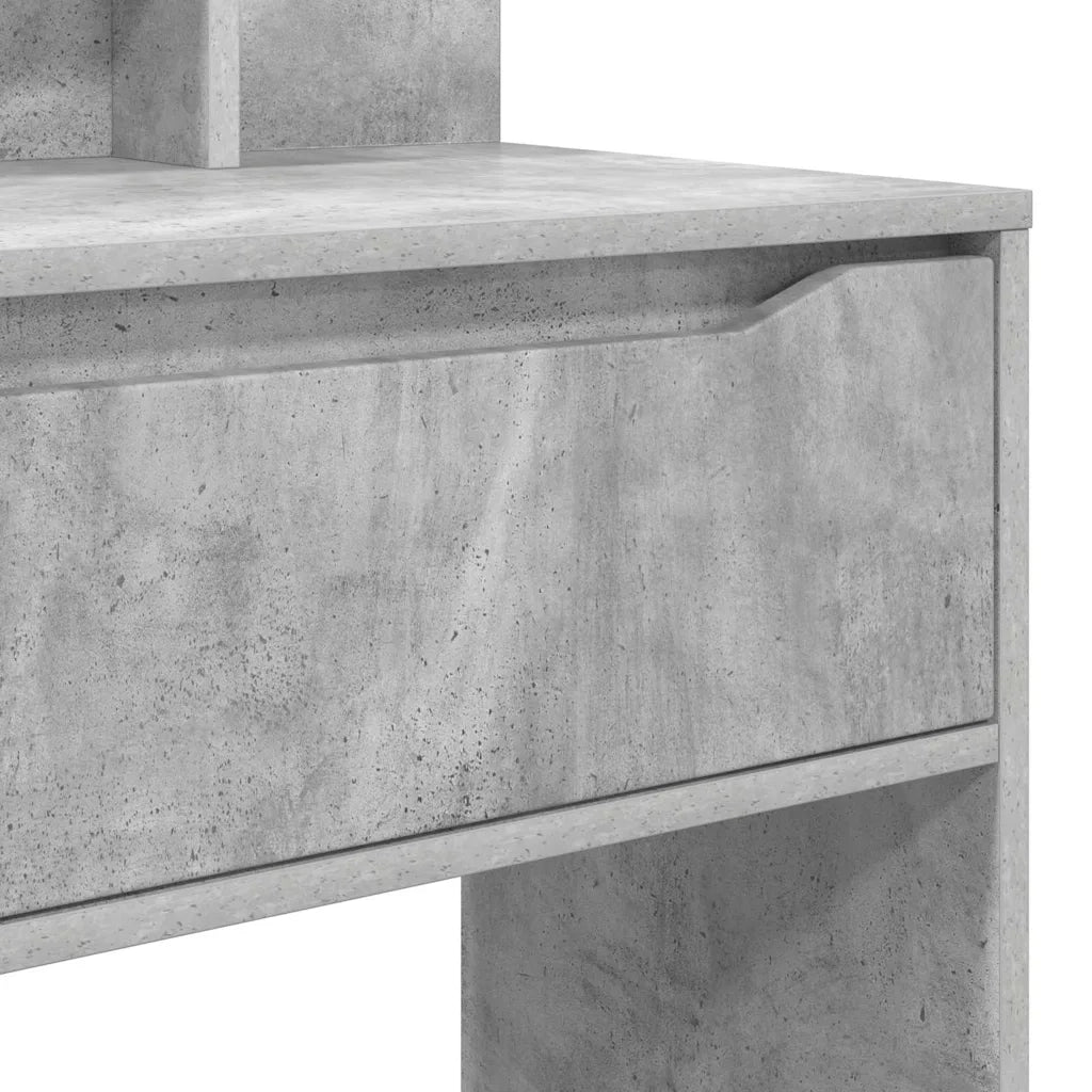 Tavoli da Trucco per Camera da Letto Grigio cemento