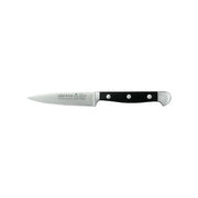 Güde GD-1764-10 Alpha Spelucchino 10 cm Acciaio Cromo-Vanadio-Molibdeno Lucidato a Mano colore Nero