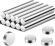 Magneti Neodymium - Magnetizzatori per Frigoriferi per Artigianato - 200 Pezzi - 6 x 2 mm
