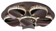 Plafoniera LED 36W bronzo cristallo Capriana Rabalux