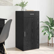 Credenza-Buffet-Armadio da cucina Rovere nero 42,5 x 40 x 93 cm Legno multistrato 359439