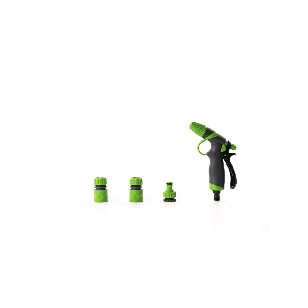 Pistola di spruzzatura e pulizia - Suan - Getti regolabili - Kit completo di raccordi