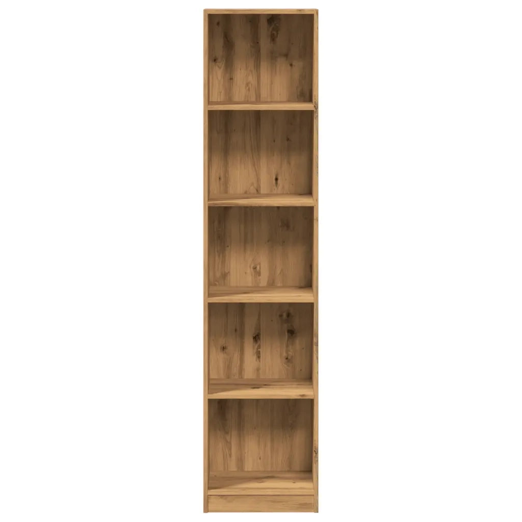 Libreria Artigianale Rovere 40x24x176 cm Legno ingegnerizzato 857800
