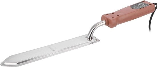 Elettro Mes Premium - Elettro Mes per la rimozione di coperchi. Strumento per tagliare le zangole con apicoltura. Regolazione di temperatura 50-180 gradi. Display per visualizzazione della temperatura. Apicoltura set raschiatore di miele (EU).