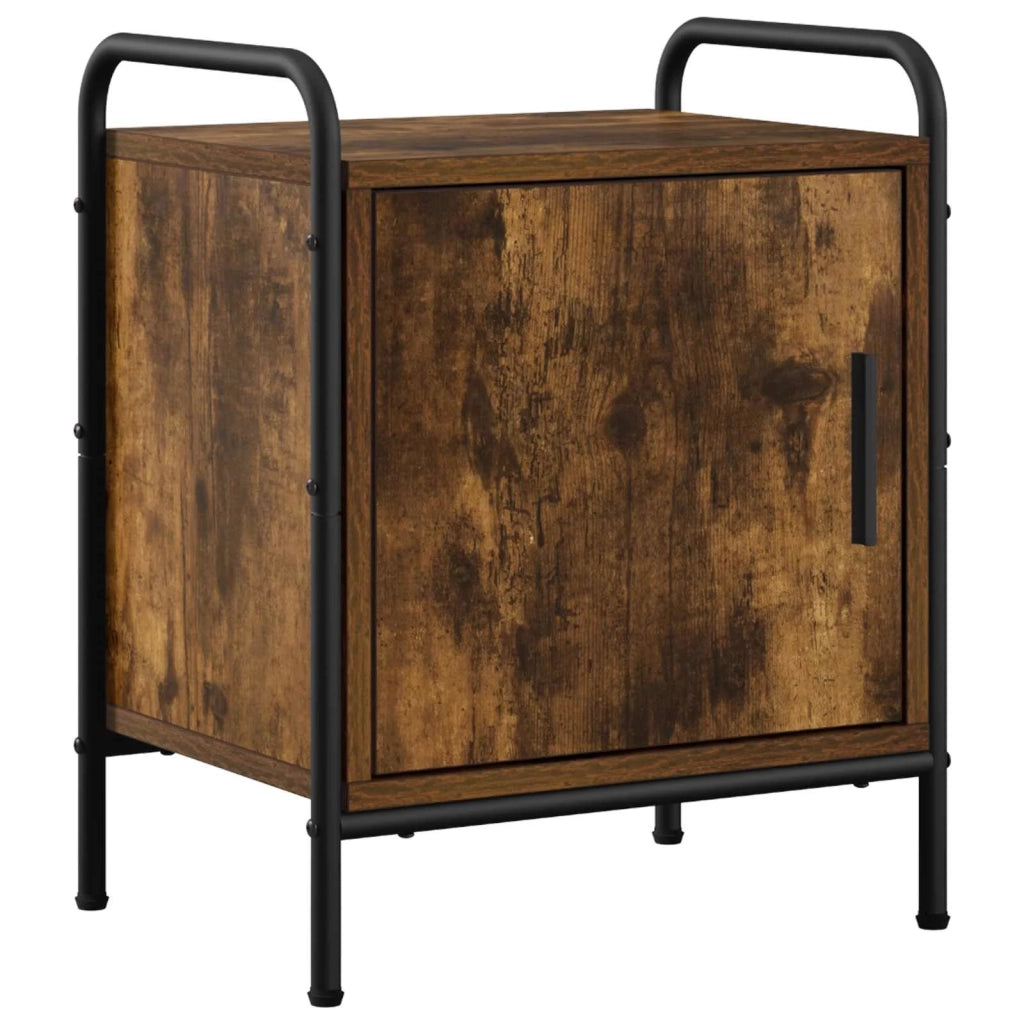 Armadio da Notte Rovere Fumo 40 x 30 x 50 cm 8013522