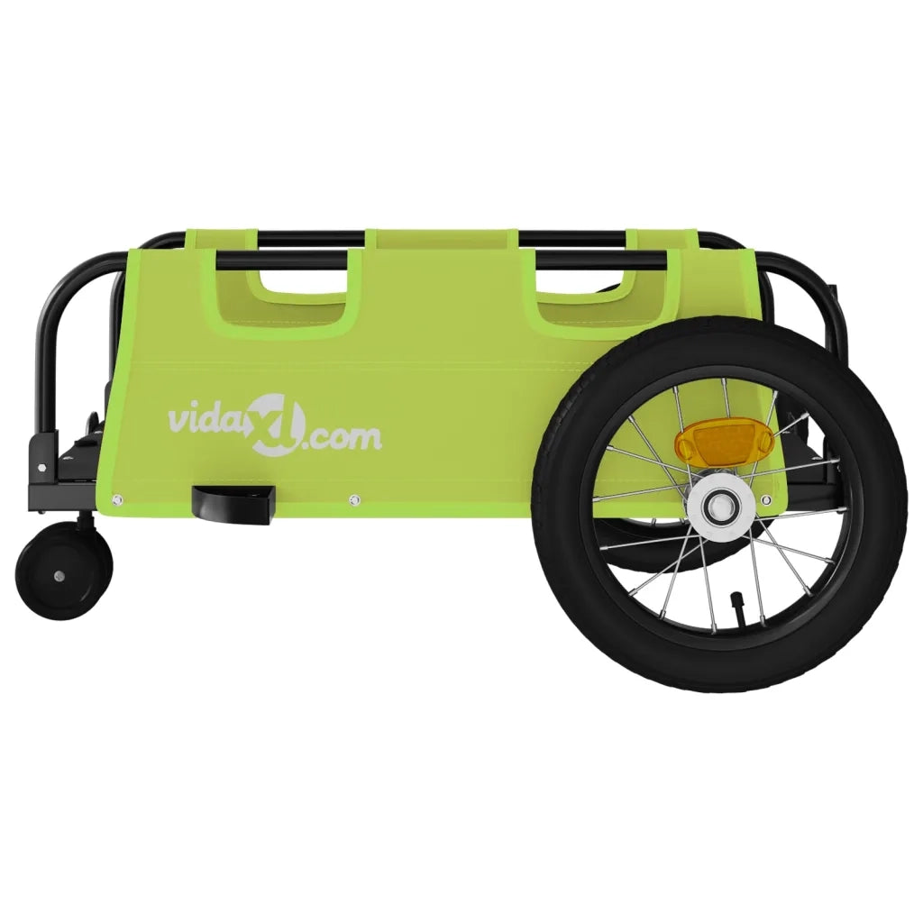 Rimorchio da Bici Verde Oxford e Ferro CFW4362641