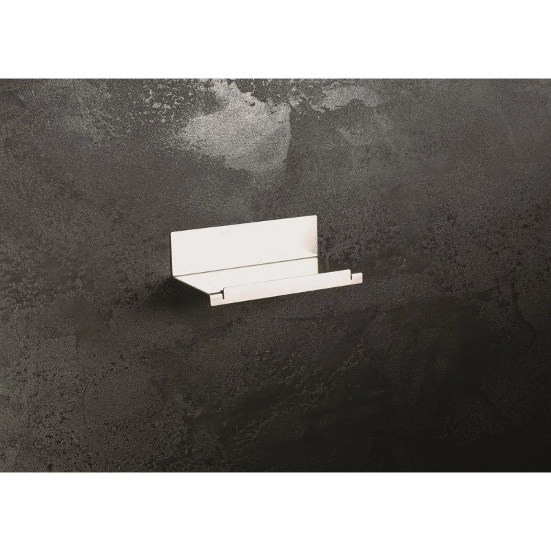 Mensola, portaoggetti NIVA in acciaio inox con adesivo 18 x5 x9,7 cm
