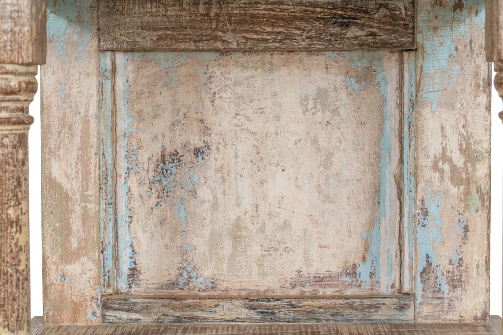 Biscottini Etagere in legno massiccio riciclato finitura anticata Shabby realizzato