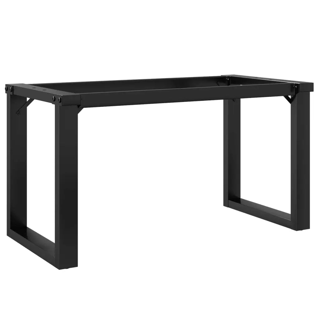 Telaio Gambe a O per Tavolino da Salotto-Gambe per tavolino 70x30x43 cm in Acciaio