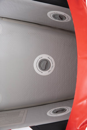 Kayak Gonfiabile Monoposto 330x78 cm con Pagaia Zaino e Accessori Jbay.Zone 330