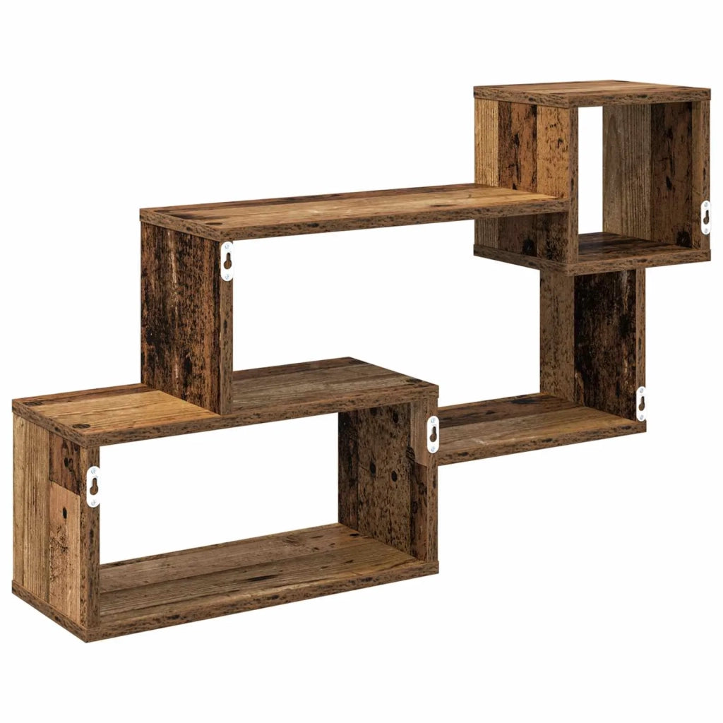 Mensola sospesa A parete Marrone 87 x 20 x 55 cm 8012098