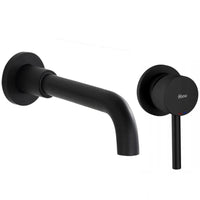 Rubinetto Da Incasso Rea Lungo Long Black Mat + Box