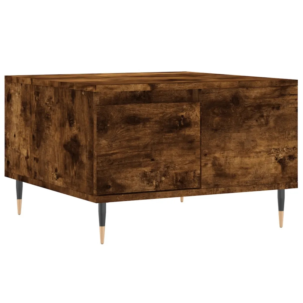 Tavolino da salotto | Tavolino da caff¨¨ | Tavolino da Soggiorno Rovere Fumo 55x55x36,5 cm Legno Multistrato