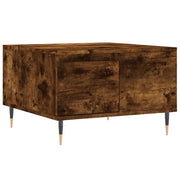 Tavolino da salotto | Tavolino da caff¨¨ | Tavolino da Soggiorno Rovere Fumo 55x55x36,5 cm Legno Multistrato