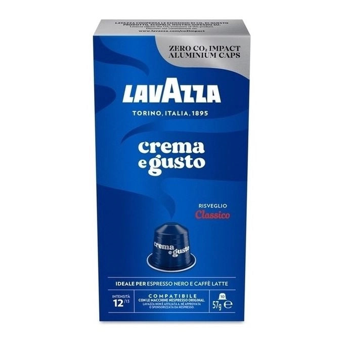 Lavazza Capsule Compatibili Nespresso Crema e Gusto, 10 Capsule