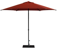 Ombrellone da Giardino Ø3 m Palo Ø38 mm in Alluminio Tessuto Olefin Trend Terracotta