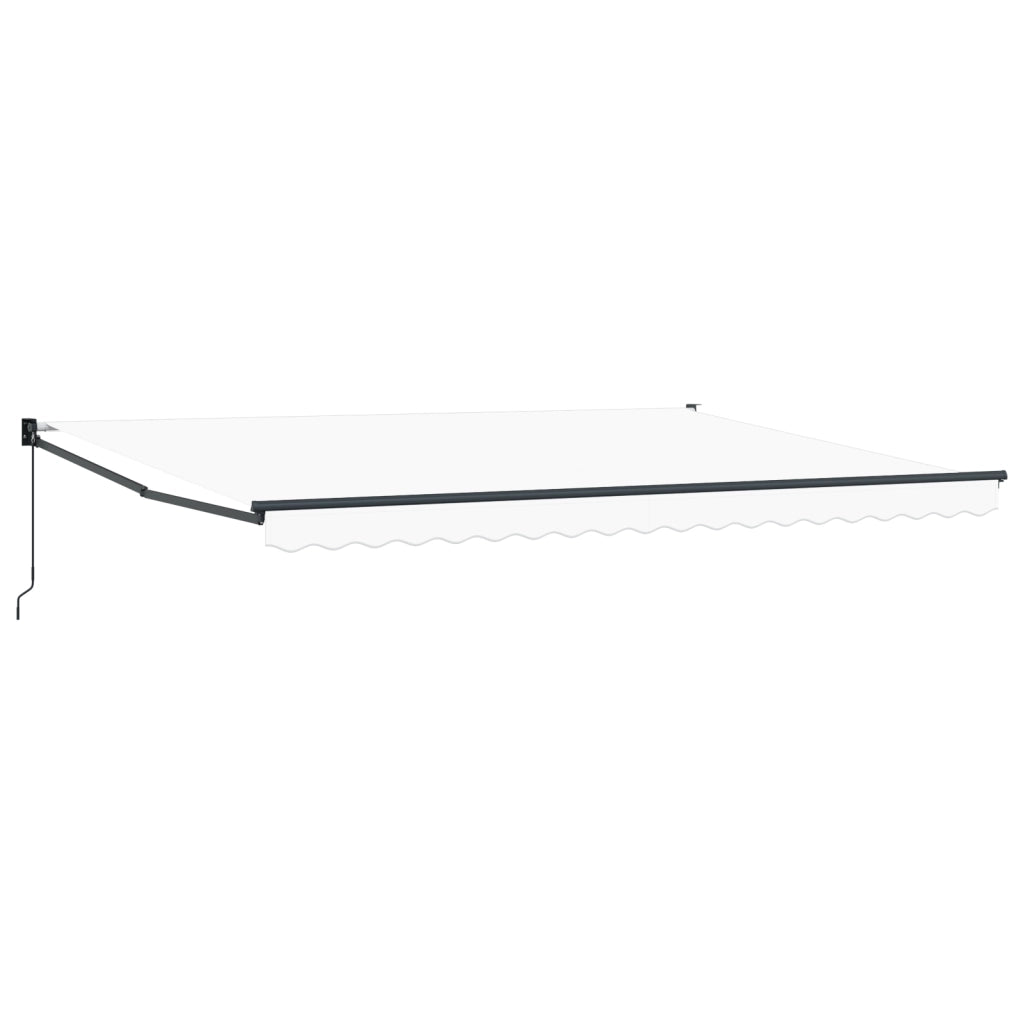 Tenda retrattile manuale  Bianco 450x300 cm