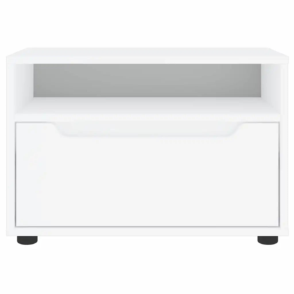 Mobile TV VISNES Bianco 60x40x38 cm in Legno Multistrato 4108288