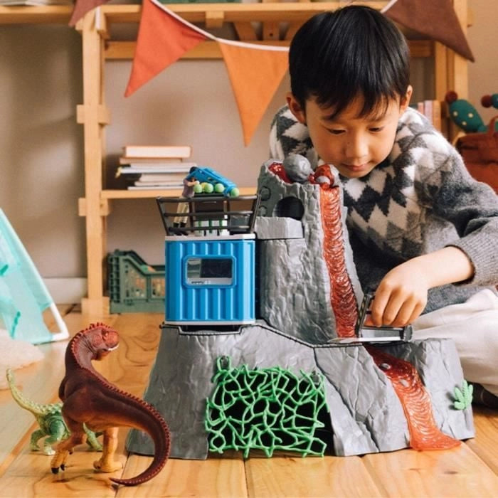 SCHLEICH - Spedizione nel grande vulcano - 42564 - Gamma Dinosauri