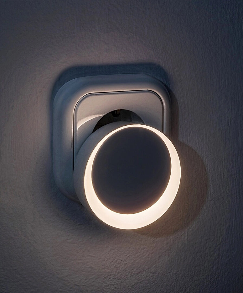 Lampada notturna presa con sensore luce bianca LED 0,3W Rabalux