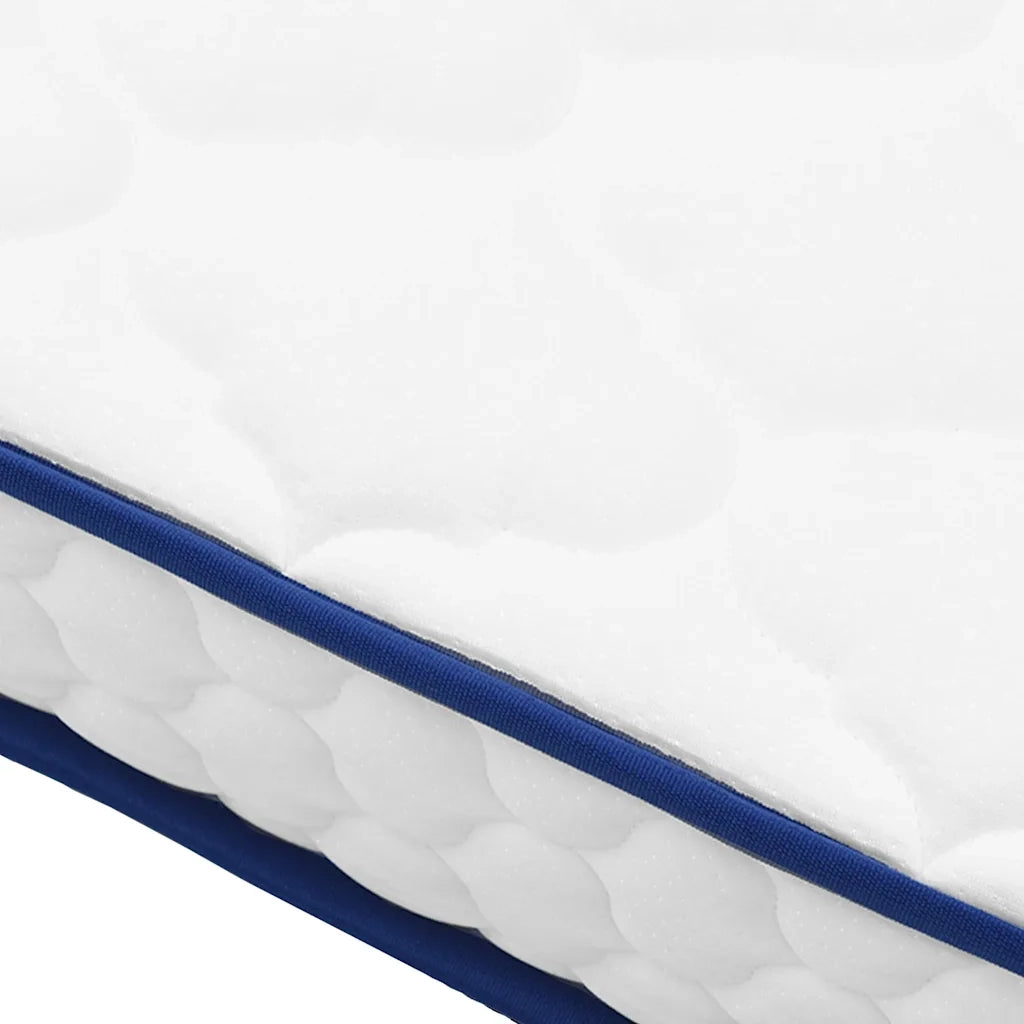 Materasso Viscoelastico Bianco 90x190x17 cm Morbido 4013418